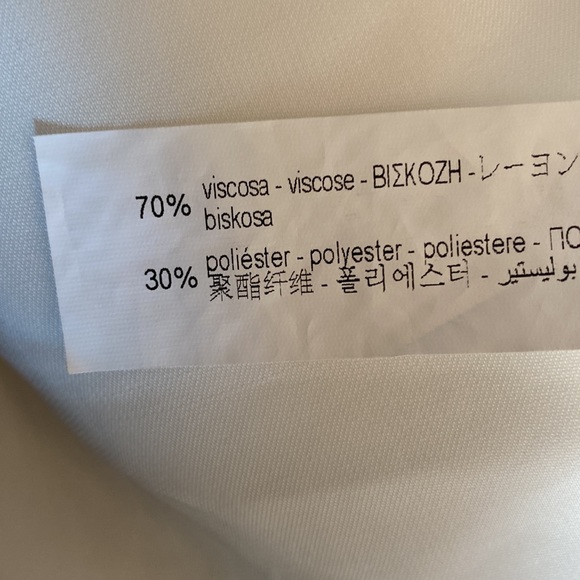 Zara Satin Effect Draped Skirt - Picture 6 of 6